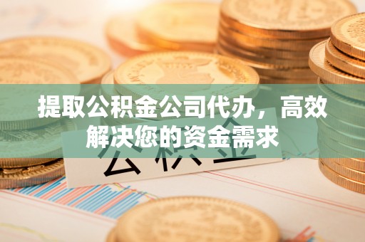 陇南提取公积金公司代办，高效解决您的资金需求