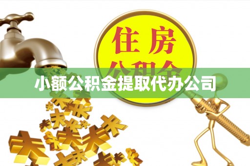 陇南小额公积金提取代办公司