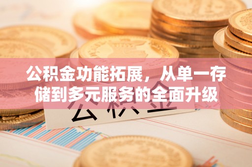 陇南公积金功能拓展，从单一存储到多元服务的全面升级