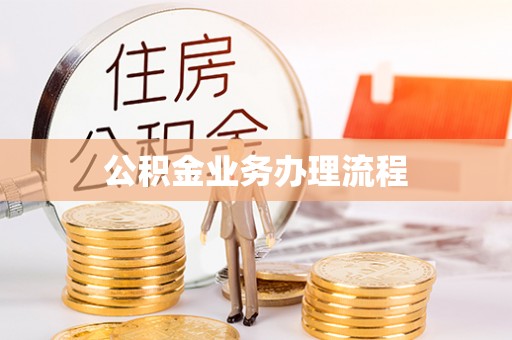 陇南公积金业务办理流程