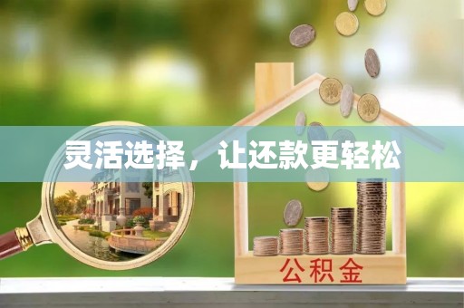 陇南灵活选择，让还款更轻松