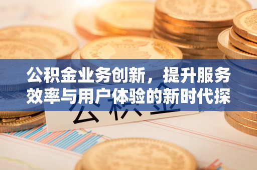 陇南公积金业务创新，提升服务效率与用户体验的新时代探索