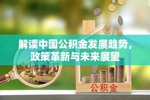 陇南解读中国公积金发展趋势，政策革新与未来展望