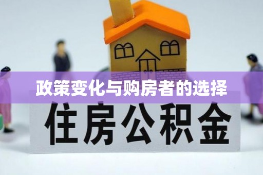 陇南政策变化与购房者的选择