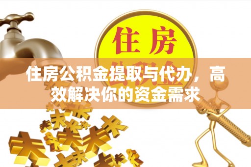 陇南住房公积金提取与代办，高效解决你的资金需求