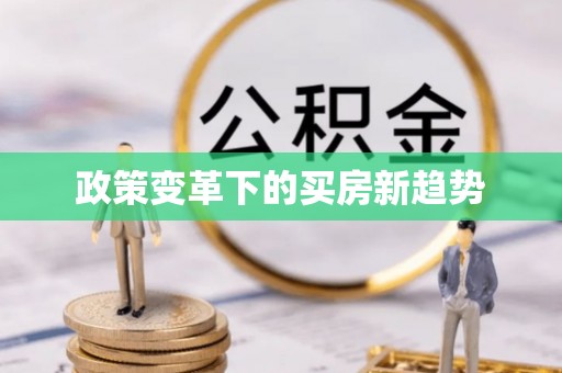 陇南政策变革下的买房新趋势