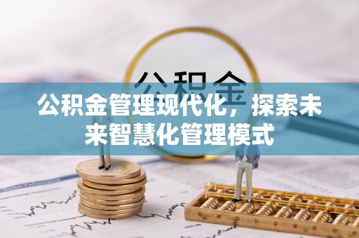 陇南公积金管理现代化，探索未来智慧化管理模式