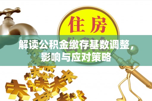 陇南解读公积金缴存基数调整，影响与应对策略