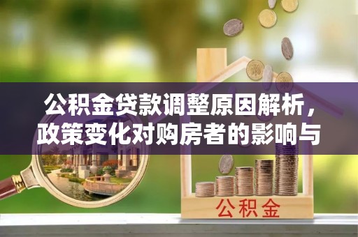 陇南公积金贷款调整原因解析，政策变化对购房者的影响与应对
