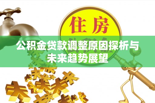 陇南公积金贷款调整原因探析与未来趋势展望