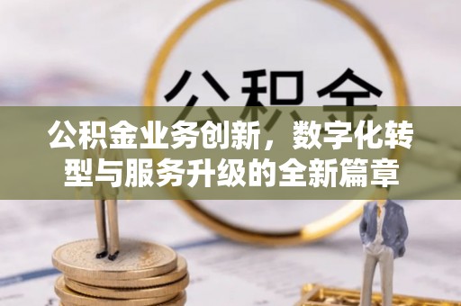 陇南公积金业务创新，数字化转型与服务升级的全新篇章
