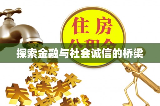 陇南探索金融与社会诚信的桥梁